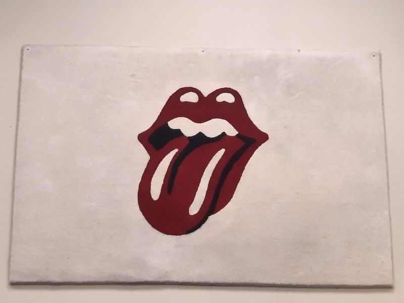 Custom Rolling Stones Rug